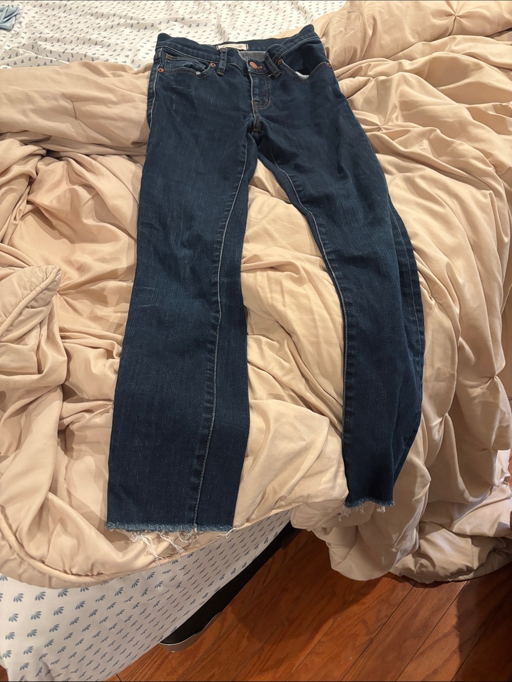 Madewell Dark Blue Skinny Jeans
